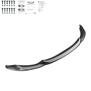 Front Splitter Gloss Black - BMW M3 F80 / M4 F82 2014-2021 with ABE TÜV