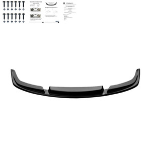 Front Splitter Gloss Black - BMW 6 Series F06 / F12 / F13 Facelift M-Pack 2013-2018 with ABE TÜV