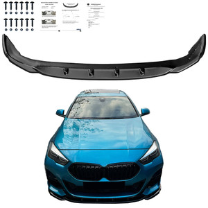 Front Splitter Gloss Black - BMW 2 Series F44 Gran Coupe M-Pack / M235i 2019+ with ABE TÜV