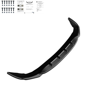 Front Splitter Gloss Black - BMW 2 Series F44 Gran Coupe M-Pack / M235i 2019+ with ABE TÜV