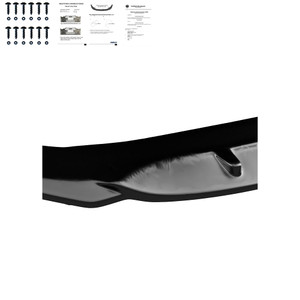 Front Splitter Gloss Black - BMW 2 Series F44 Gran Coupe M-Pack / M235i 2019+ with ABE TÜV