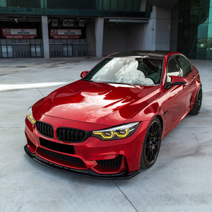 Front Splitter Gloss Black - BMW M3 Series F80 2014-2018 with ABE TÜV