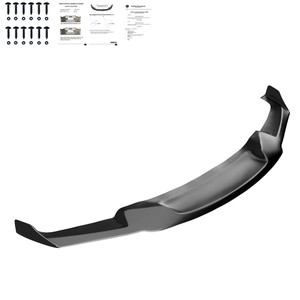 Front Splitter Gloss Black - BMW 3 Series F30 M-Tech 2012-2019 with ABE TÜV