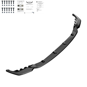 Front Splitter Gloss Black - BMW M4 Series G82 / M3 Series G80 2021+ with ABE TÜV