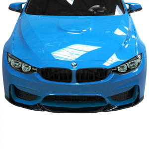 Front Lip Spoiler Gloss Black for BMW M3 F80  & M4 F82
