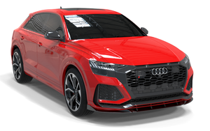 Front Lip Spoiler Gloss Black for Audi RSQ8