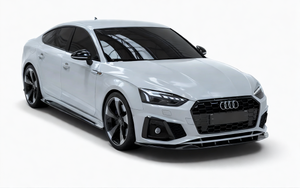 Front Lip Spoiler Gloss Black for Audi S5 / A5 S-Line F5 Facelift