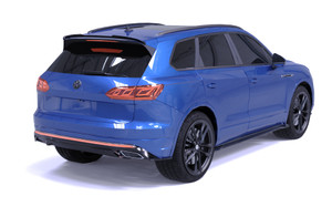 Rear Side Splitter Gloss Black (2pcs) for VW Touareg Mk3 R-Line