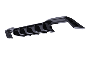 Rear Diffuser Gloss Black For VW GOLF Mk8 R