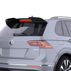 Trunk Spoiler Gloss Black for VW Tiguan Mk2 R-Line