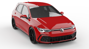 Side Skirts Gloss Black (2 pcs) for VW Golf Mk8 GTI / GTE / GTD / R-Line