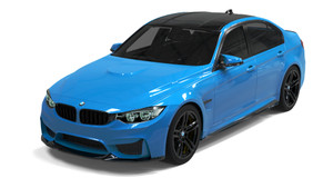 Side Skirts Gloss Black (2 pcs) for BMW M3 F80
