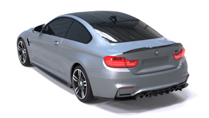 Side Skirts Gloss Black (2 pcs) for BMW M4 F82