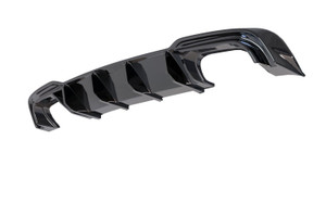 Rear Diffuser Gloss Black for Audi S3 Sedan 8V Facelift