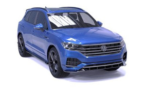 Side Skirts Gloss Black (2 pcs) for VW Touareg Mk3 R?Line