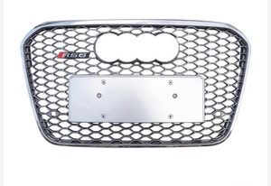 Audi RS6 Honeycomb Front Grille - Chrome | 2012-2015 C7 A6/S6