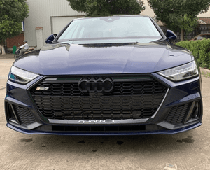 Audi RS7 Style Honeycomb Front Grille - Black | (2019-2021) C8 A7/S7 - EST-14-114