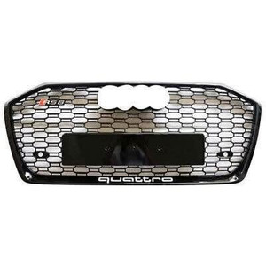 Audi RS6 Style Honeycomb Front Grille | (2019-2021) C8 A6/S6 - EuroSport Tuning
