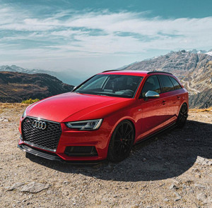 Audi RS4 Honeycomb Front Grille - Black | (2017-2019) B9 A4/S4 - EST-14-137