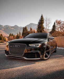 Audi RS5 Honeycomb Front Grille - Chrome | (2013-2016) B8.5 A5/S5 - EST-14-144