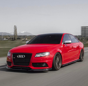 Audi RS4 Honeycomb Front Grille - Black | (2009-2012) B8 A4/S4 - EST-14-150