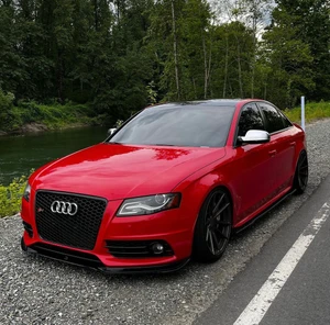 Audi RS4 Honeycomb Front Grille - Black | (2009-2012) B8 A4/S4 - EST-14-150