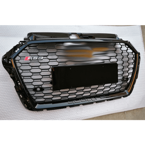 Audi RS3 Honeycomb Front Grille | (2017-2020) 8V.5 A3/S3 - EST-14-155