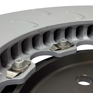 2-PIECE FLOATING FRONT BRAKE ROTOR UPGRADE KIT FOR AUDI 8V/8V.5 S3 AND VW MK7/7.5 GTI/R