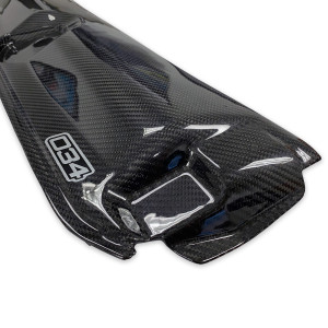 CARBON FIBER RADIATOR SUPPORT COVER FOR AUDI B9 A4/S4