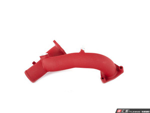 B9 S4 Post Throttle Valve Charge Pipe Kit - Wrinkle Red
