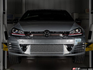 MK7 Front Mount Intercooler Kit - With Red ECS Charge Pipes