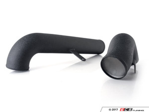 Luft-Technik Intake System - No Heat Shield - With Wrinkle Black Aluminum Tubes | ES3449429