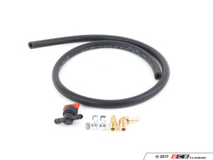 Universal ECS Tuning Baffled Oil Catch Can Kit (8oz)