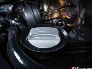 Billet Engine Oil Cap - Clear Anodized