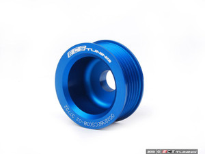 Light Weight Alternator Pulley Blue Anodized