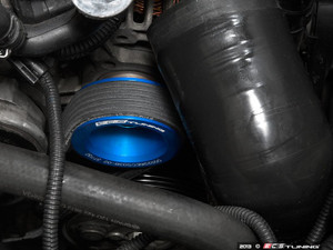 Light Weight Alternator Pulley Blue Anodized