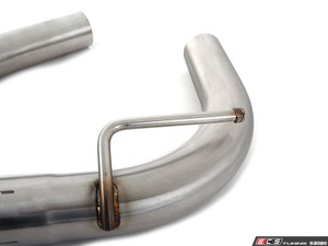 MK7 GTI Muffler Delete Kit - With 4.0" Chrome Tips
