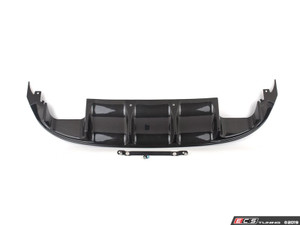 MK7 Jetta Quad Exit Axle-Back Exhaust System - With Carbon Fiber Rear Diffuser & 3.5" Chrome Tips