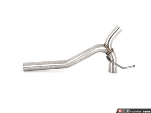 MK7 Jetta Quad Exit Axle-Back Exhaust System - With ABS Rear Diffuser & 3.5" Chrome Tips