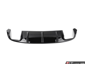 Audi B9 S4 Rear Diffuser - Gloss Black