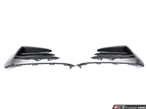 MK7.5 GTI Carbon Fiber Foglight Trim & Bumper Flare Set