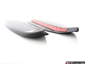 Audi B8.5 S4 / A4 S-Line Rear Bumper Side Splitters - Gloss Black