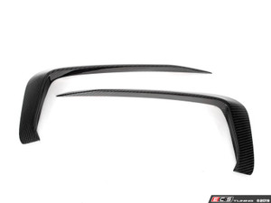 MK7 Jetta 1.4T Carbon Fiber Front Bumper Grille Flare Set