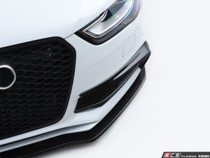 Audi B8.5 S4 / A4 S-Line Facelift Front Lip - Splitter Style - Gloss Black