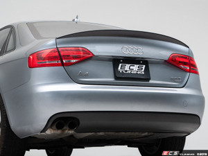 Audi Pre-Facelift B8 A4 Trunk Spoiler - Gloss Black