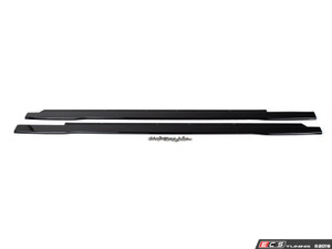 Audi B8/B8.5 A4/S4 Flat Side Skirts - Gloss Black