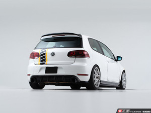 MK6 GTI/Golf R Hatch Spoiler Extension - Gloss Black