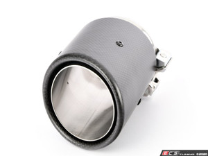 ECS UNIVERSAL Swivel Exhaust Tip - 4.0" Carbon Fiber - Priced Each