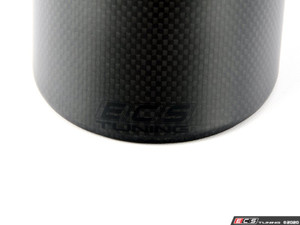 ECS UNIVERSAL Swivel Exhaust Tip - 3.5" Carbon Fiber - Priced Each