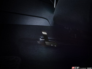 Billet Seat Release Handle Kit - Black Anodized - Pair